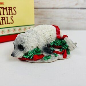 Silver Deer Tom Rubel Christmas Animals Baby Seal Figurine